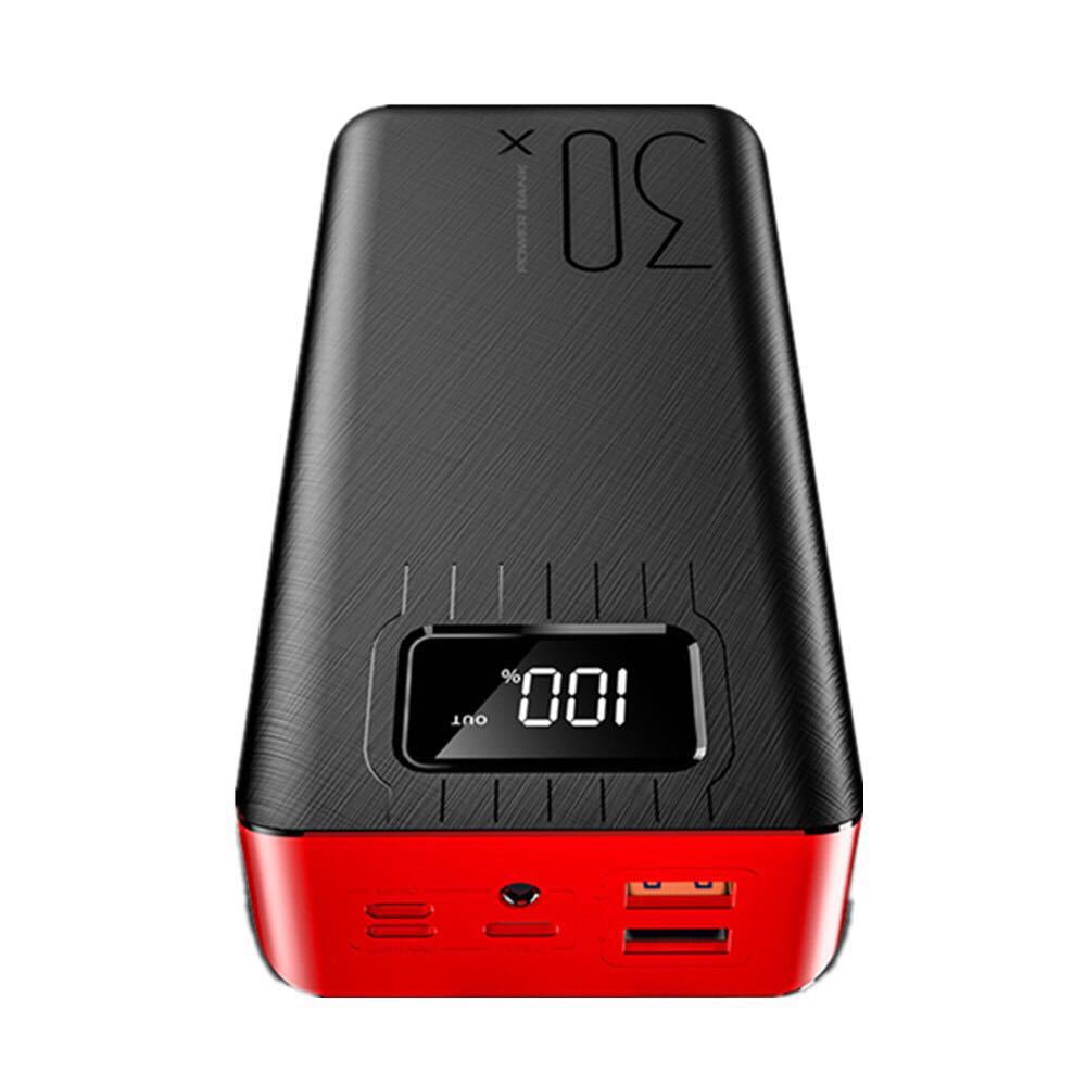 New digital display large capacity power bank 30000 mAh three input ports travel portable fast charging mobile power bank - Image 5