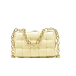Net red texture woven chain pillow bag female 2020 popular new trendy fashion all-match single shoulder messenger bag