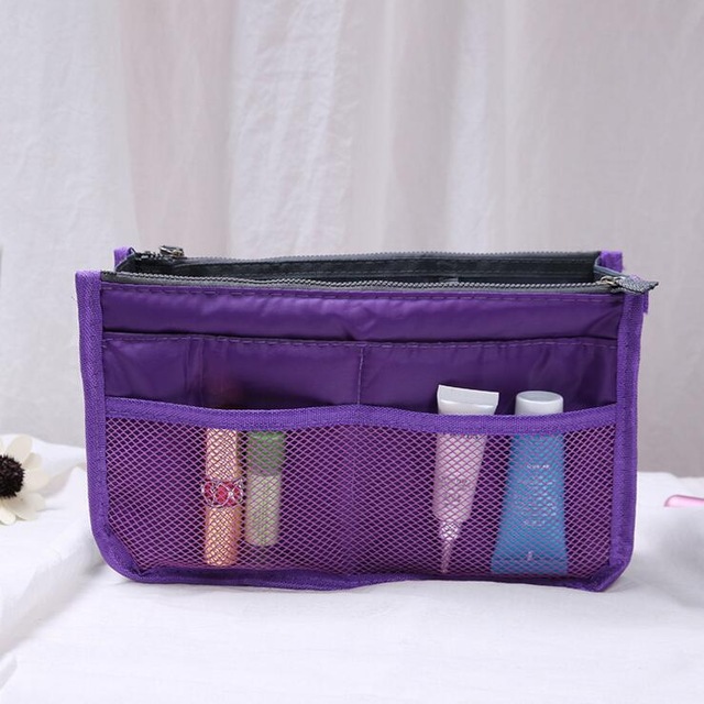 Multifunction Organizer Insert Bag Women Nylon Travel - Image 15