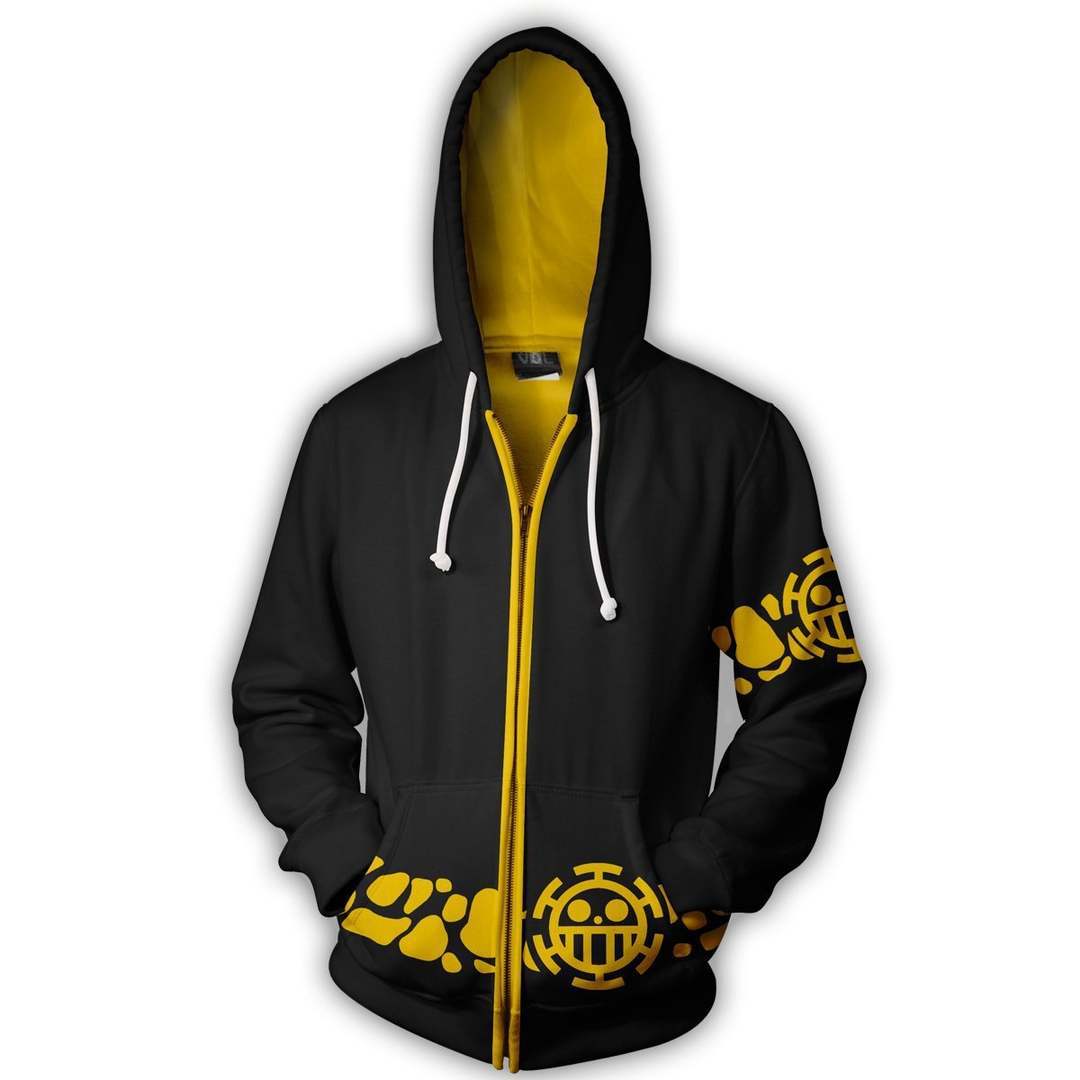 New foreign trade One Piece series 3D printed sweatshirt hooded cardigan jacket cosplay animation peripherals - Image 6