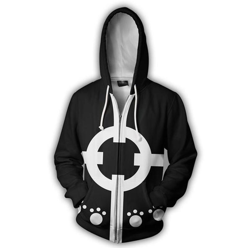 New foreign trade One Piece series 3D printed sweatshirt hooded cardigan jacket cosplay animation peripherals - Image 14