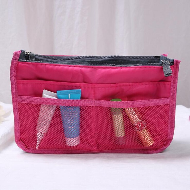 Multifunction Organizer Insert Bag Women Nylon Travel - Image 14