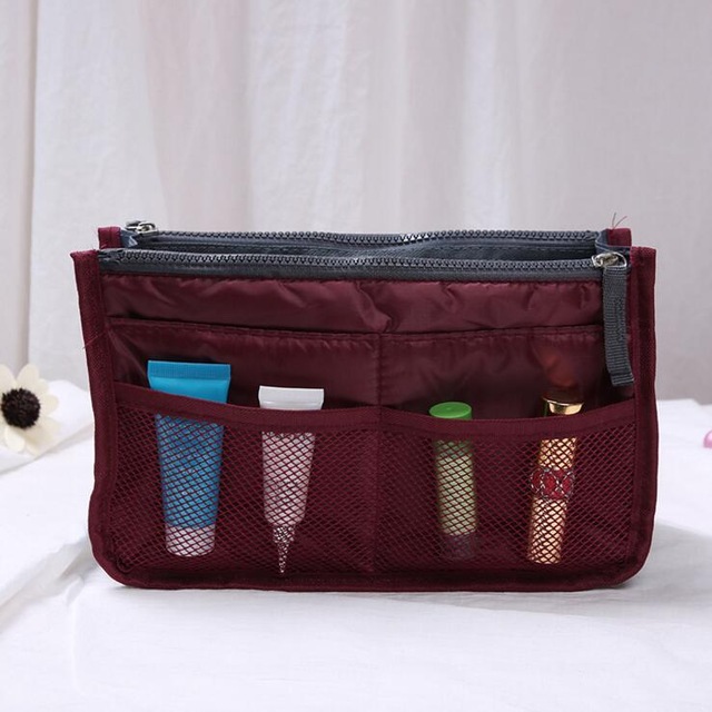 Multifunction Organizer Insert Bag Women Nylon Travel - Image 19