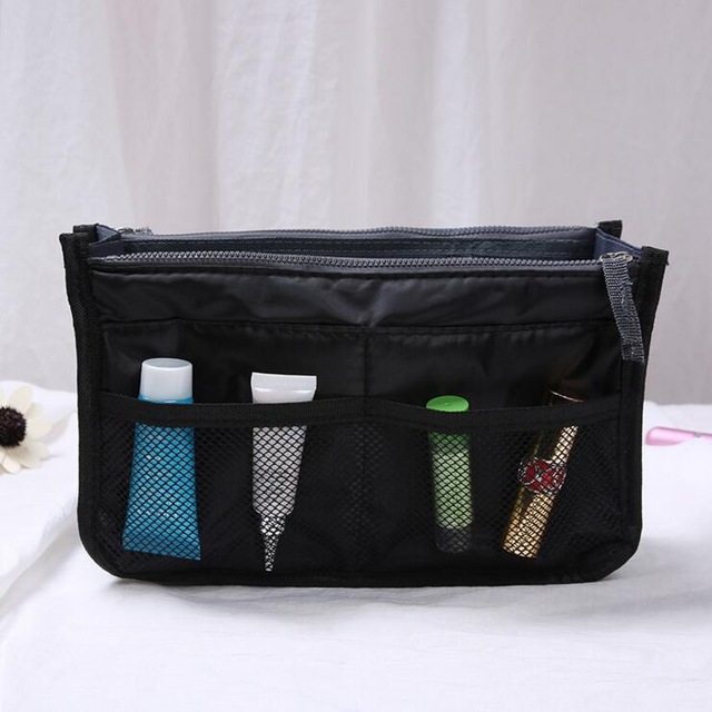 Multifunction Organizer Insert Bag Women Nylon Travel - Image 9