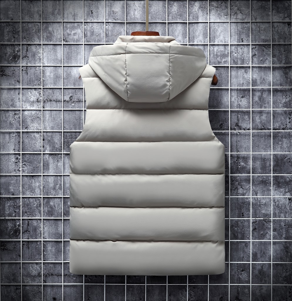 Down cotton vest men's outer wear winter Korean youth trend waistcoat thicker middle school student vest jacket large size - Image 3