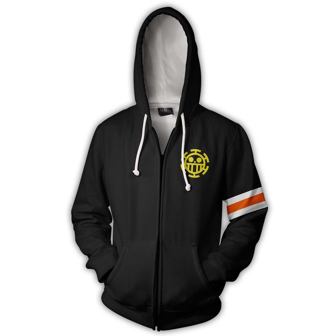 New foreign trade One Piece series 3D printed sweatshirt hooded cardigan jacket cosplay animation peripherals - Image 17