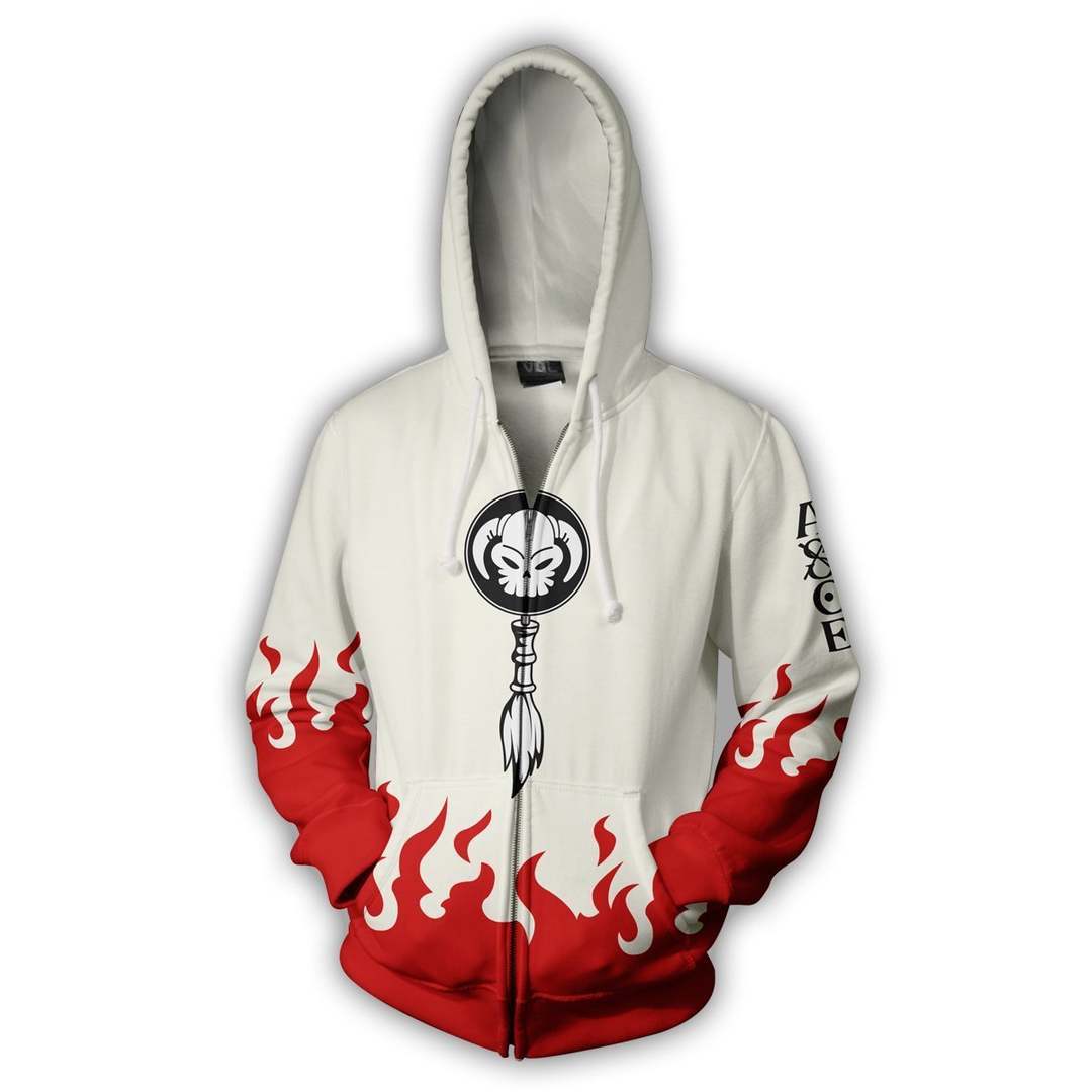 New foreign trade One Piece series 3D printed sweatshirt hooded cardigan jacket cosplay animation peripherals - Image 5