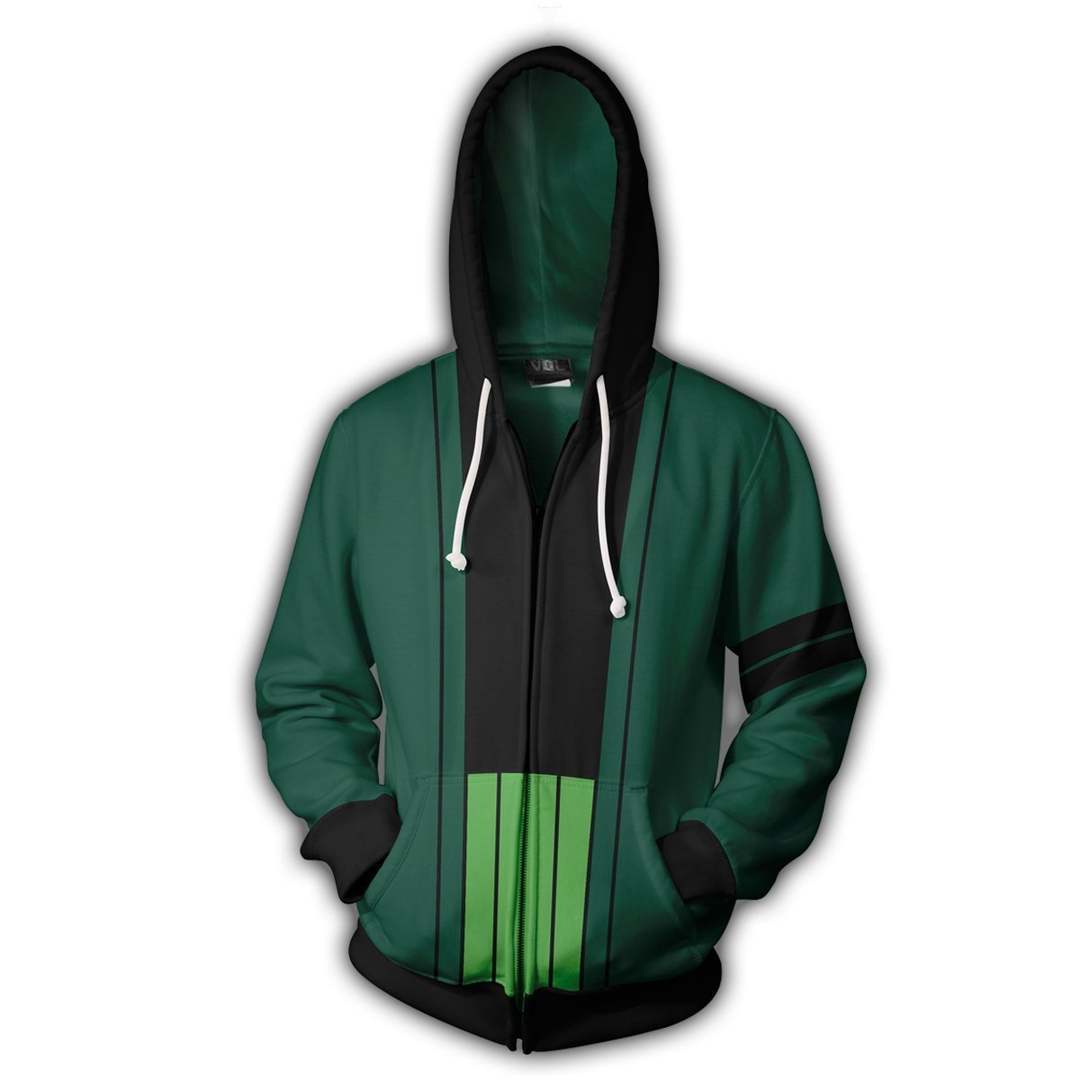 New foreign trade One Piece series 3D printed sweatshirt hooded cardigan jacket cosplay animation peripherals - Image 16