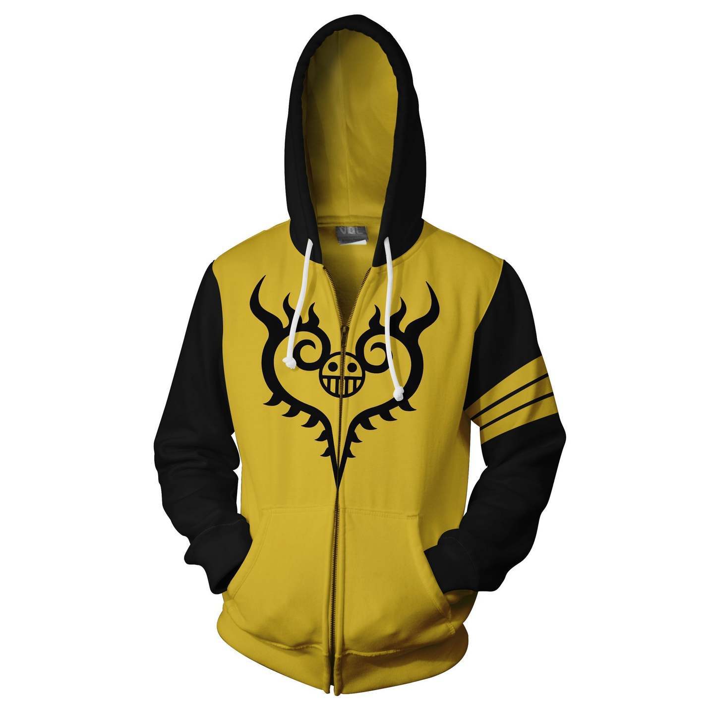 New foreign trade One Piece series 3D printed sweatshirt hooded cardigan jacket cosplay animation peripherals - Image 4