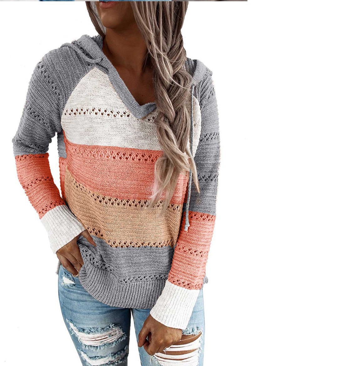 2020 cross-border foreign trade original order wish Amazon ebay autumn and winter new zipper hooded long-sleeved sweater - Image 9
