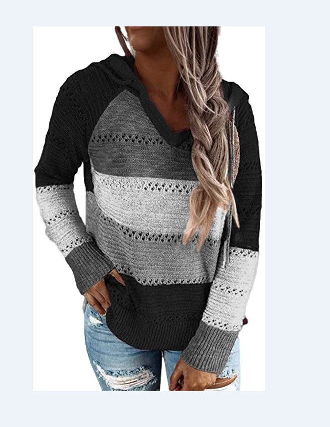 2020 cross-border foreign trade original order wish Amazon ebay autumn and winter new zipper hooded long-sleeved sweater - Image 11