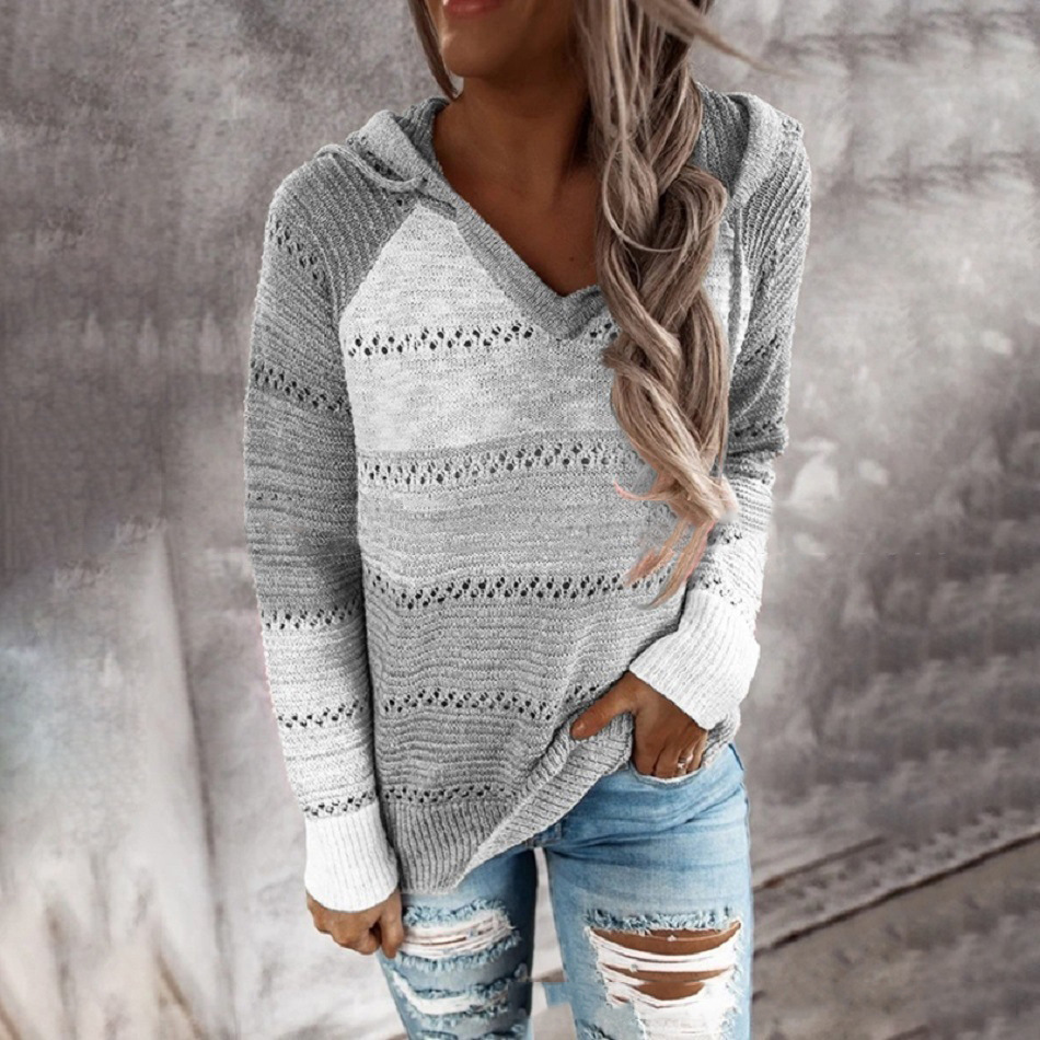 2020 cross-border foreign trade original order wish Amazon ebay autumn and winter new zipper hooded long-sleeved sweater