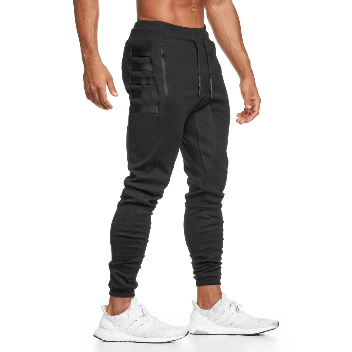 new muscle fitness brother trend outdoor sports running pants men's casual training trousers