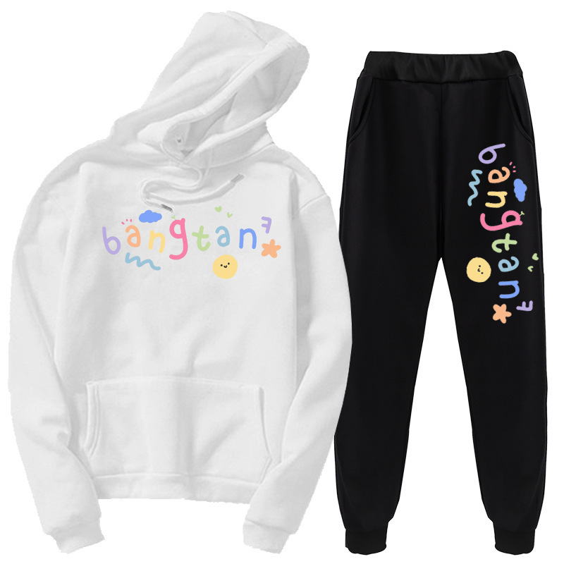 New kpop youth hoodie Korea Youth League new album Dynamite hoodie set - Image 23