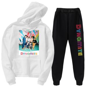 New kpop youth hoodie Korea Youth League new album Dynamite hoodie set