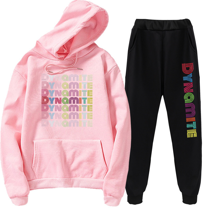 New kpop youth hoodie Korea Youth League new album Dynamite hoodie set - Image 13