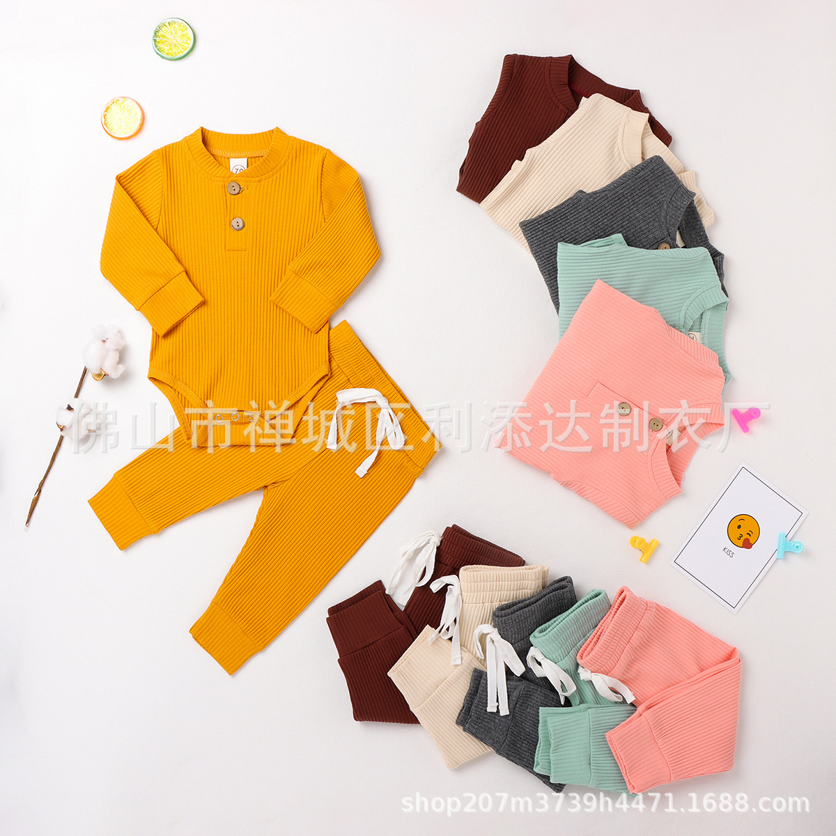 2020 Amazon hot-selling pit strip solid color suit - Image 7