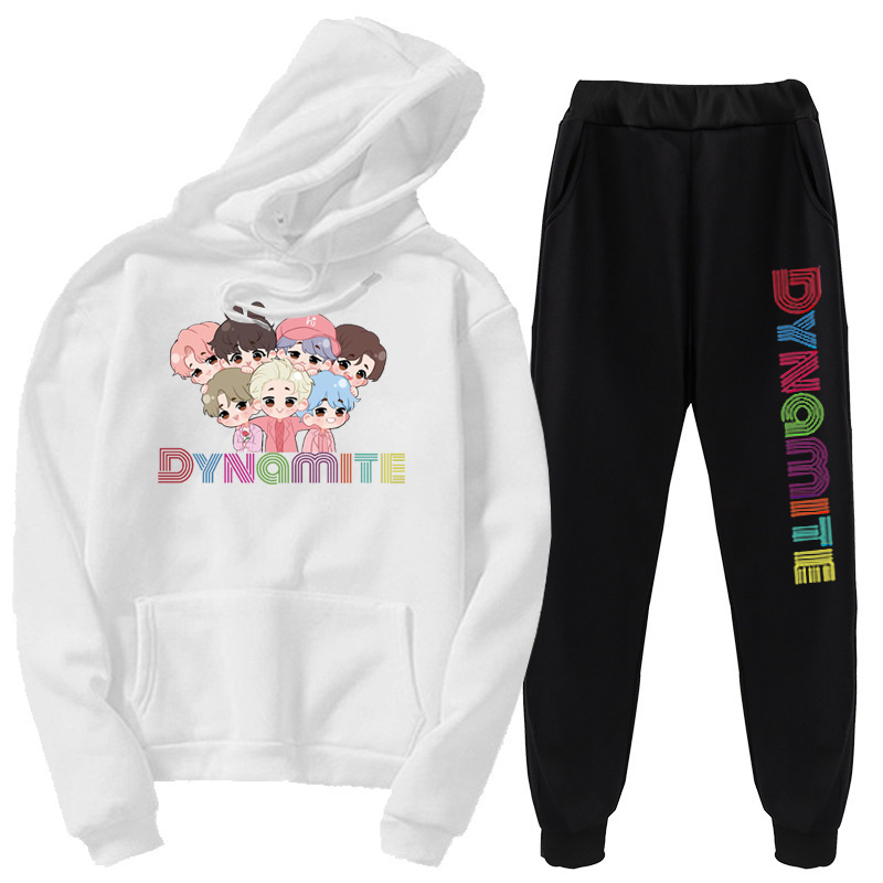 New kpop youth hoodie Korea Youth League new album Dynamite hoodie set - Image 16