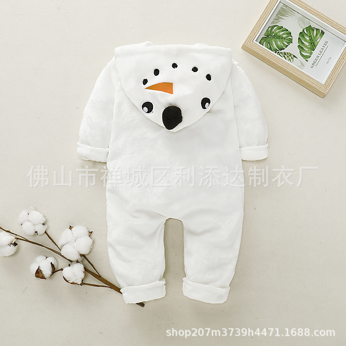 2020 Amazon hot white snowman jumpsuit - Image 3