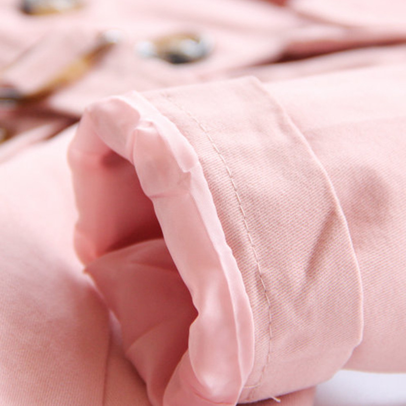 Cross-border children's clothing coat one generation spring and autumn new style cotton girl windbreaker Korean baby coat wholesale - Image 8