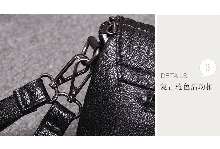 2024 new fashion women's bag crossbody bag small bag simple versatile shoulder bag soft leather envelope bag ladies handbag - Image 7