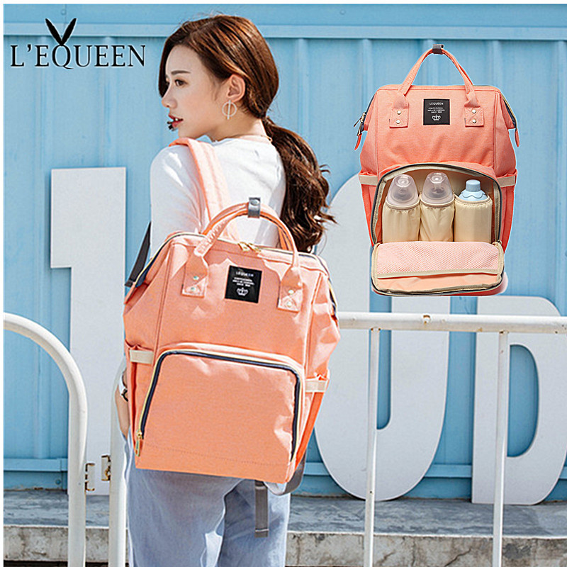 Mommy Bag Upgraded Fashion Backpack Mommy Bag Backpack Multifunctional Large-capacity Mother and Baby Bag Outing Bag Pregnant Woman Bag - Image 17