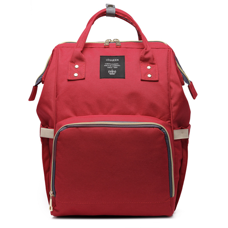 Mommy Bag Upgraded Fashion Backpack Mommy Bag Backpack Multifunctional Large-capacity Mother and Baby Bag Outing Bag Pregnant Woman Bag - Image 3