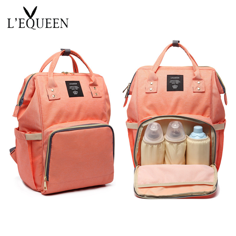 Mommy Bag Upgraded Fashion Backpack Mommy Bag Backpack Multifunctional Large-capacity Mother and Baby Bag Outing Bag Pregnant Woman Bag - Image 8