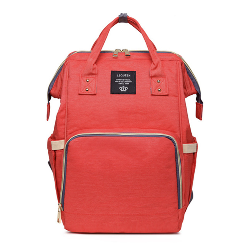 Mommy Bag Upgraded Fashion Backpack Mommy Bag Backpack Multifunctional Large-capacity Mother and Baby Bag Outing Bag Pregnant Woman Bag - Image 20