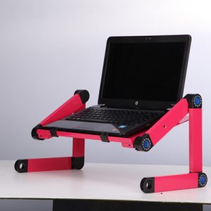 Aluminum alloy laptop desk foldable bed desk dormitory lazy radiator stand standing desk