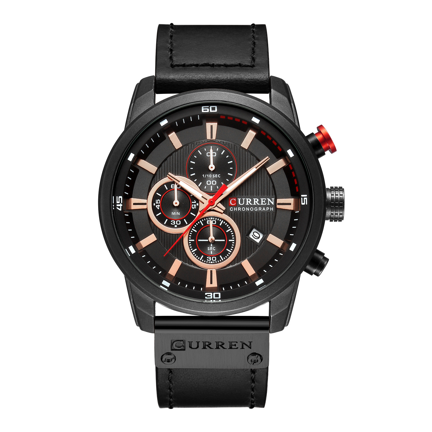 curren/Karuien hot sale 8291 men's watch belt men's watch new six-pin calendar watch waterproof watch - Image 6