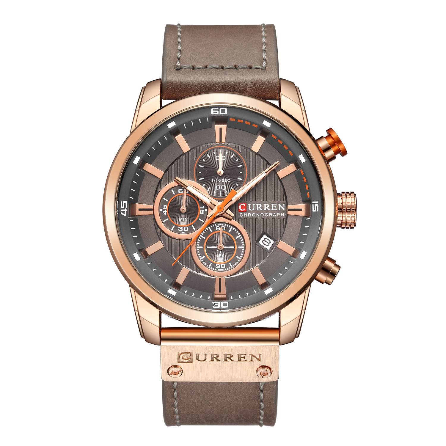 curren/Karuien hot sale 8291 men's watch belt men's watch new six-pin calendar watch waterproof watch - Image 8