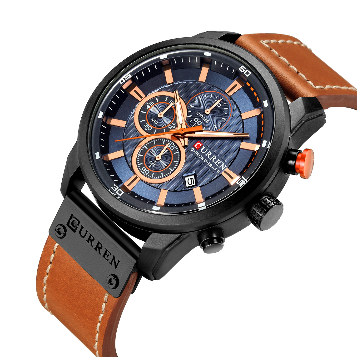 curren/Karuien hot sale 8291 men's watch belt men's watch new six-pin calendar watch waterproof watch - Image 7