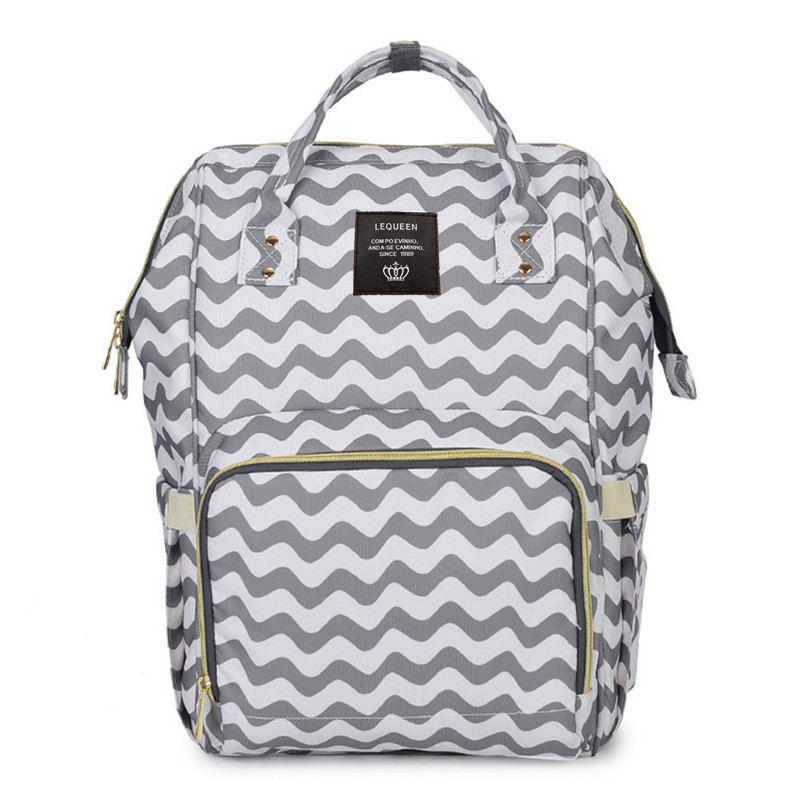 Mommy Bag Upgraded Fashion Backpack Mommy Bag Backpack Multifunctional Large-capacity Mother and Baby Bag Outing Bag Pregnant Woman Bag - Image 14