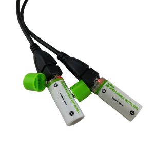 Ni-MH No. 7 rechargeable battery 1450 mA Recycle usb charging toy No. 5 battery factory direct sales