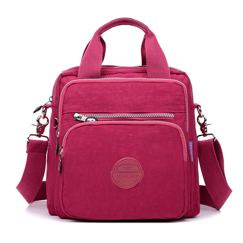 New fashion ladies backpack waterproof nylon bag multifunctional single shoulder messenger handbag outdoor travel bag - Image 8