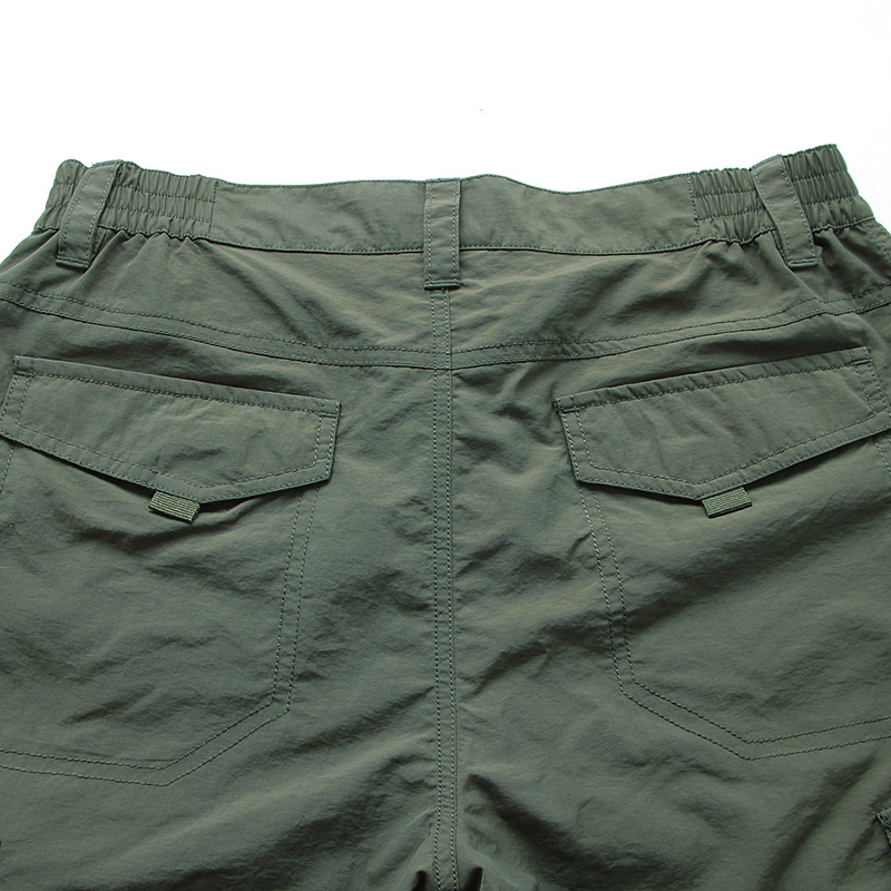 Summer outdoor thin waterproof quick-drying pants men's casual trousers men's loose large size multi-pocket overalls assault pants - Image 5
