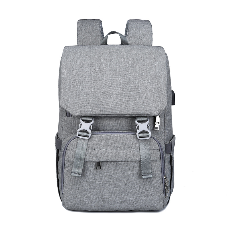 The new multifunctional mother and baby bag Large capacity waterproof mother and baby bag shoulders Korean leisure mother and baby storage bag - Image 8