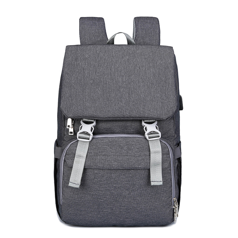 The new multifunctional mother and baby bag Large capacity waterproof mother and baby bag shoulders Korean leisure mother and baby storage bag - Image 10