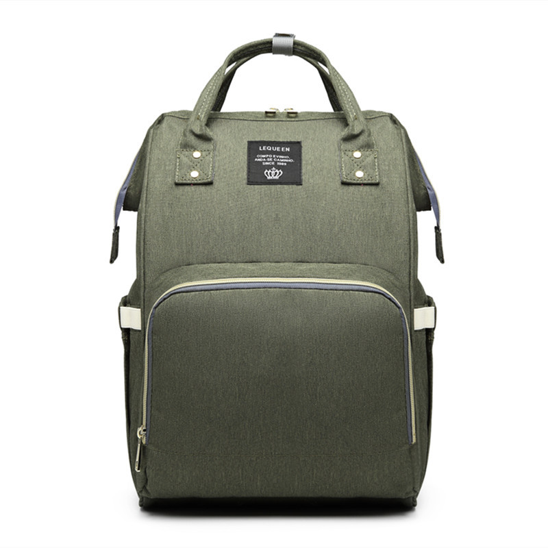 Mommy Bag Upgraded Fashion Backpack Mommy Bag Backpack Multifunctional Large-capacity Mother and Baby Bag Outing Bag Pregnant Woman Bag - Image 9