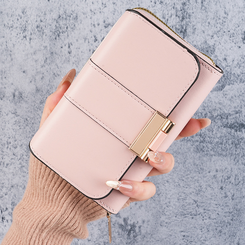 Fashion new cross-border women's wallets with multiple card slots and large capacity wallets, retro multi-function coin purses, wholesale spot - Image 7