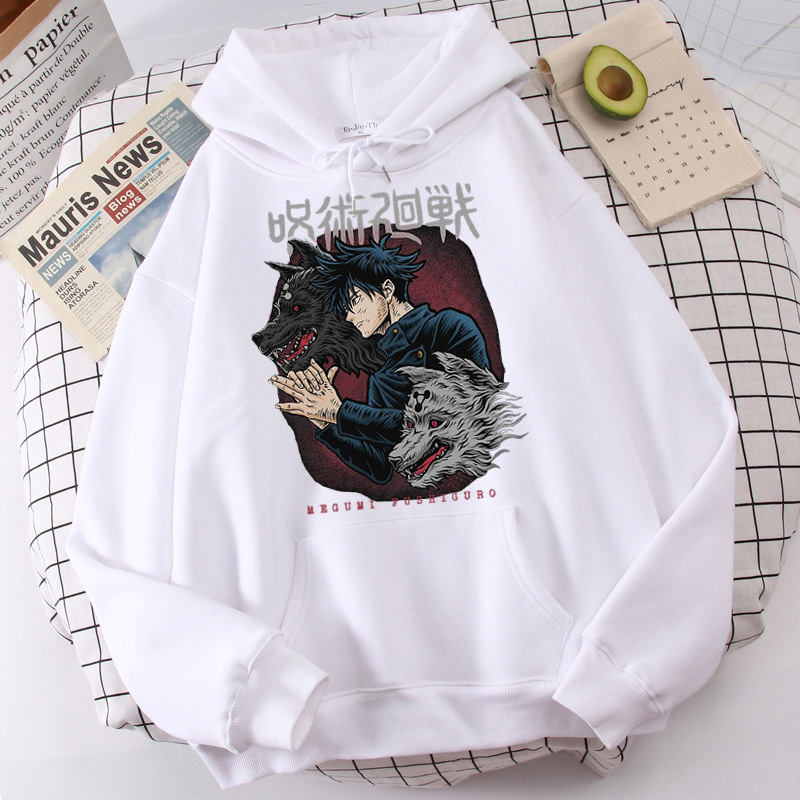 Men's Hoodies Japanese Anime Jujutsu Kaisen Hoodie Yuji Itad - Image 9