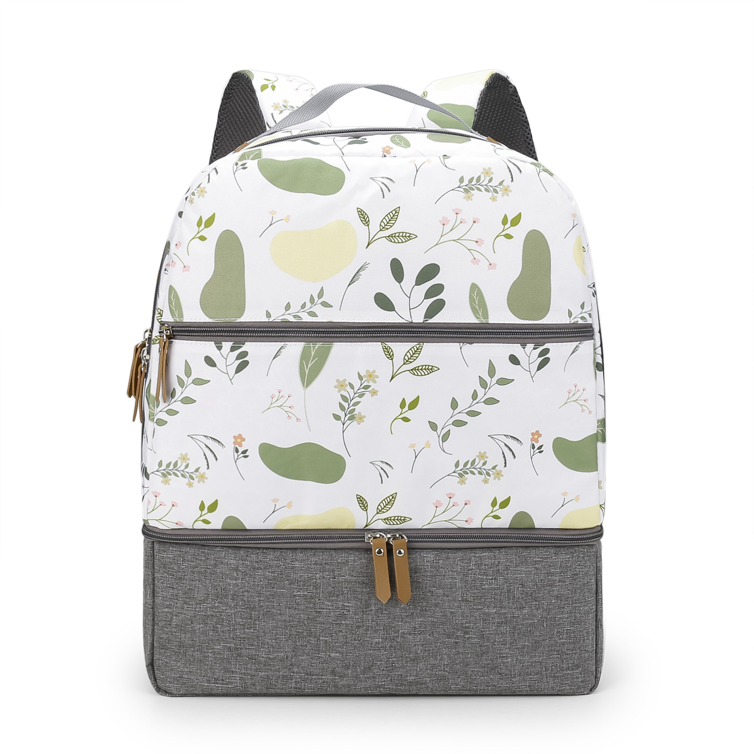 Mother and baby travel mommy bag outdoor dining baby food fresh-keeping backpack milk storage mommy bag - Image 9
