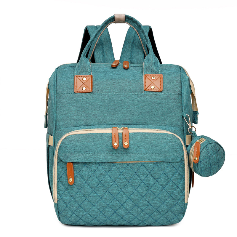Cross-border integrated bed bag mommy bag multifunctional mother and baby bag fashionable large-capacity portable ladies mommy bag - Image 15