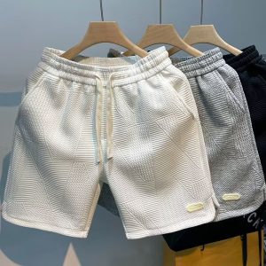 2026 Summer Men's Casual Shorts, Trendy Brand, Loose Fit, Casual Style, Versatile, Korean Style, Five-Point Pants