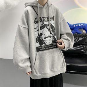 Men's Hooded Printed Sweatshirt