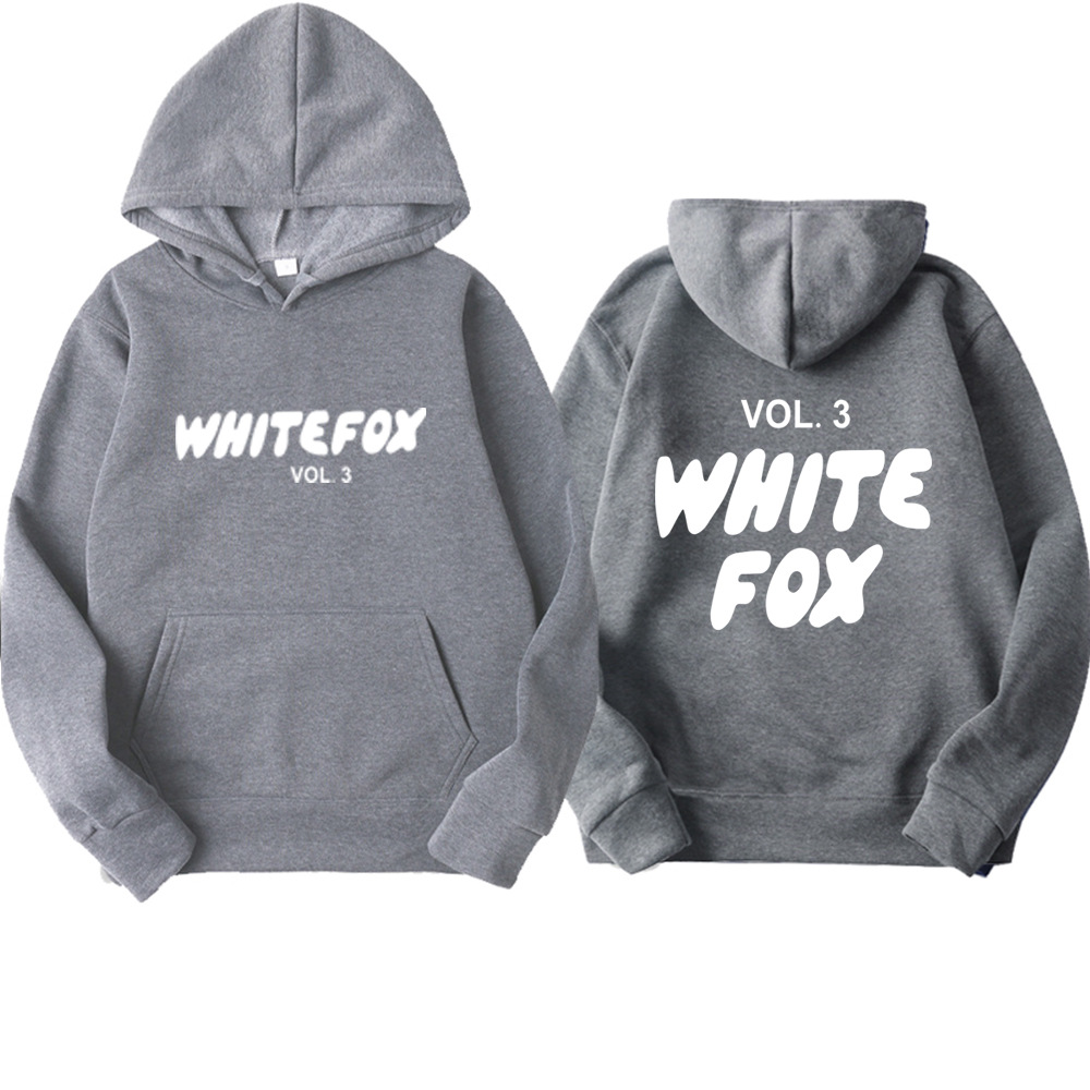 European and American cross-border spring, autumn and winter new sweater suits fashion sports LOGO long-sleeved pullover hooded sweater 1 piece set - Image 25