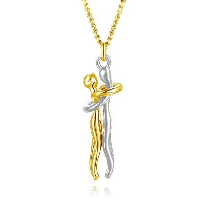 Cross-border best-selling necklace, creative and unique mother and child hugging pendant, Amazon best-selling Mother's Day gift jewelry. - Image 14