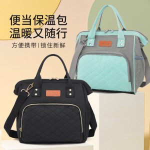 Oxford Cloth Shoulder Lunch Bag