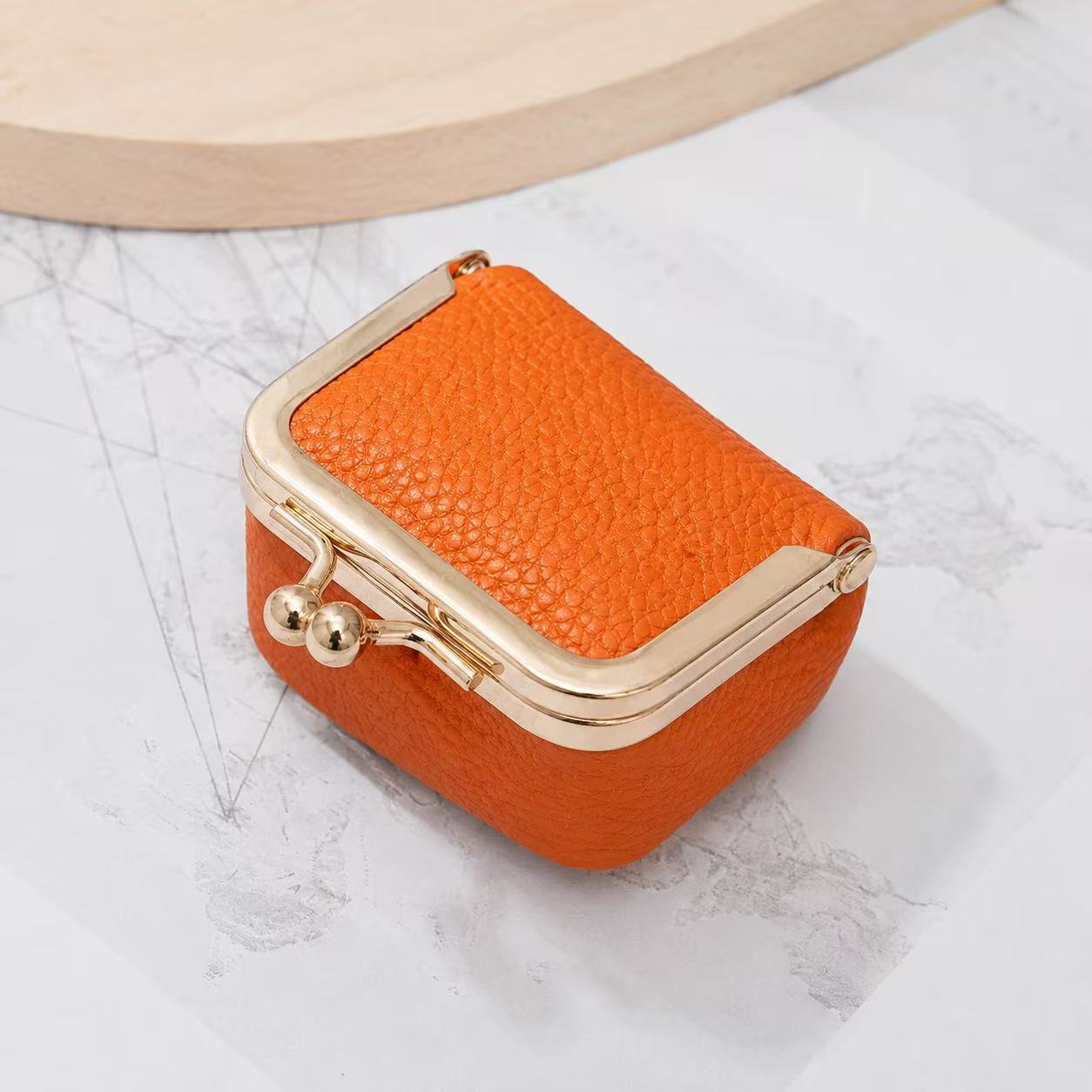 New mini coin purse, earrings, rings, necklaces, jewelry box, coin purse, portable storage bag - Image 8